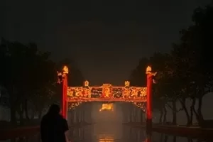 《半城花事》剧照：老街花店门口的木牌